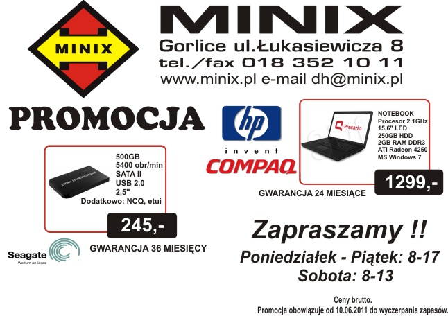 Promocja Minix Gorlice